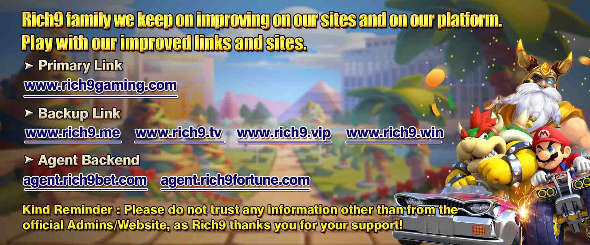 rich9 online casino