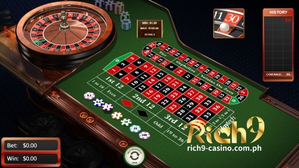Rich9 Online Casino-Online Roulette 1